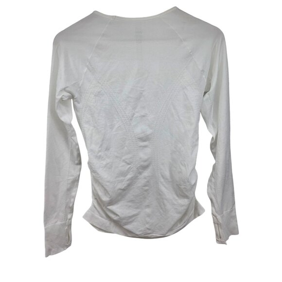 Quince Seamless Ruched Long Sleeve Top Small NWT - Picture 6 of 8